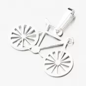Strieborný prívesok bicykel PAMŠ-130388-Ag