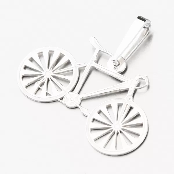 Strieborný prívesok bicykel PAMŠ-130388-Ag