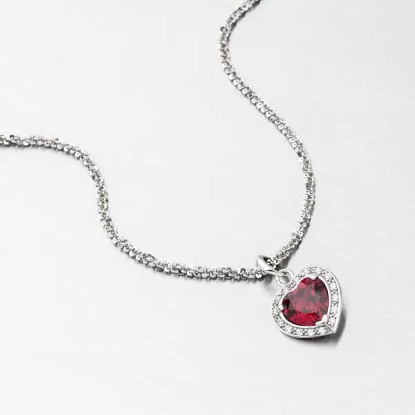 Zlatý prívesok s rubínom a zirkónmi 53GZ-1810-BČB