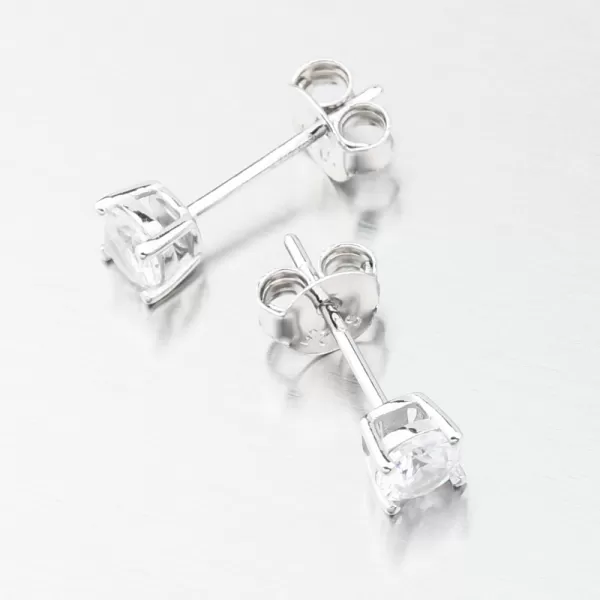 Strieborné náušnice kôstky so zirkónom UPST-121671