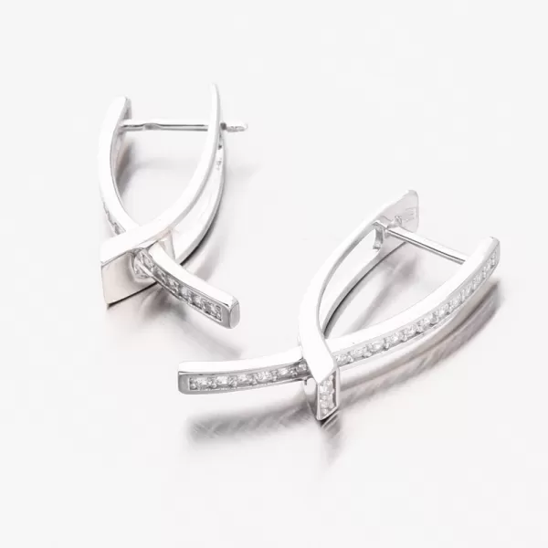 Náušnice so zirkónmi PKL-2208