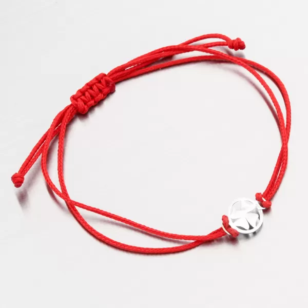 Náramok z červeného reťazca s príveskom LT14-011-B