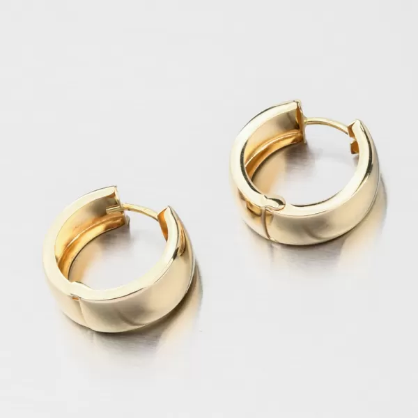 Obojstranné zlaté kruhy PKL22-045