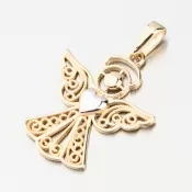 Zlatý prívesok anjel GCA13-020
