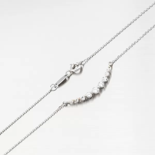 Náhrdelník so zirkónmi DZF4157-B-ZIR