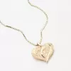 Zlatý filigránový prívesok srdce 13R-427