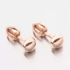 Náušnice ružového zlata ružového DZ5006CV
