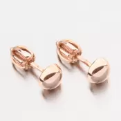 Náušnice ružového zlata ružového DZ5006CV