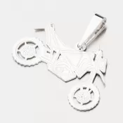 Strieborný prívesok motorka PAMŠ-130414-Ag