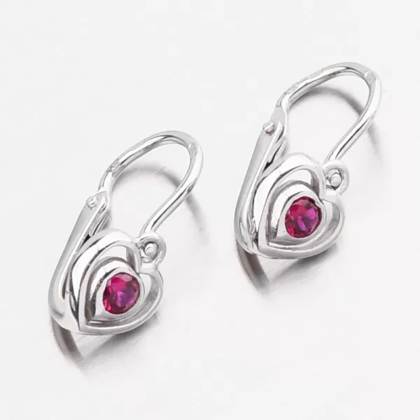 Zlaté náušnice so zirkónmi 52 dn-2752bkč