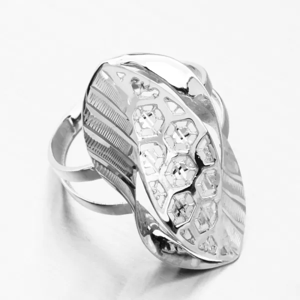 Prsteň z bieleho zlata 116P-111651