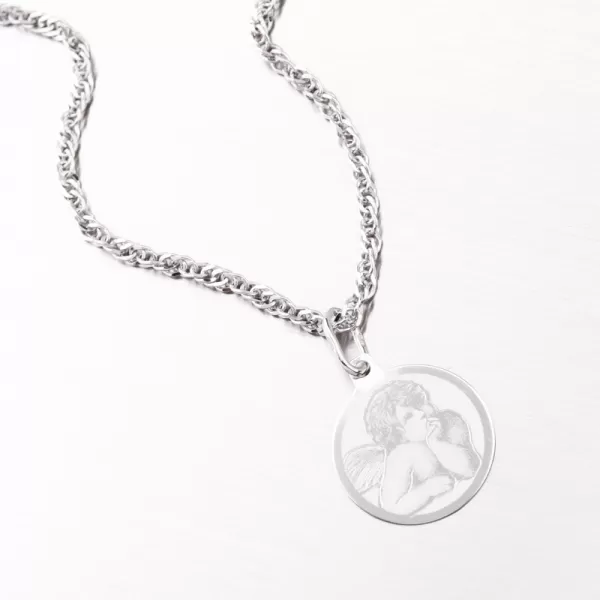 Zlatý prívesok anjel 43-21848