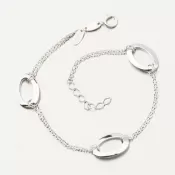 Náramok z bieleho zlata 149P-141283