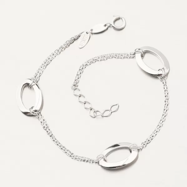 Náramok z bieleho zlata 149P-141283