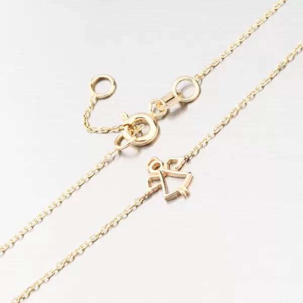 Zlatý náramok s anjelom GCA14-002