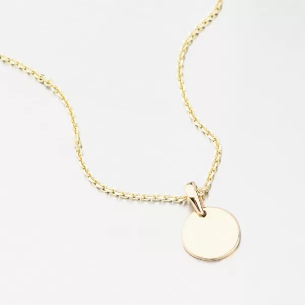 Prívesné koliesko - zlaté 585 GCA13-007