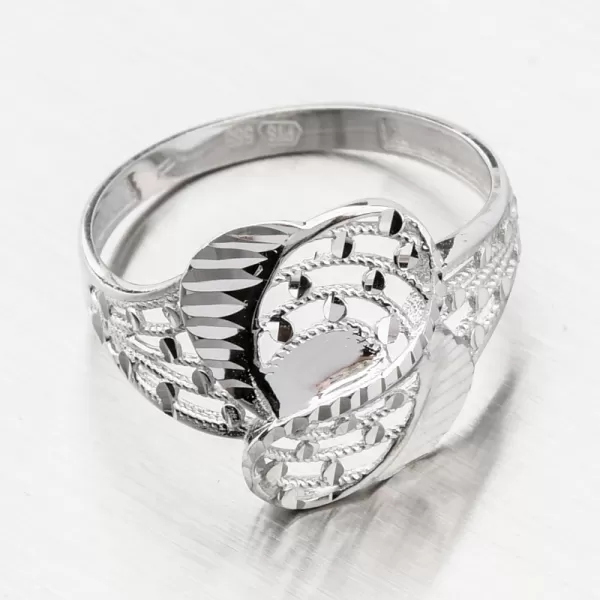 Prsteň z bieleho zlata 116P-111639