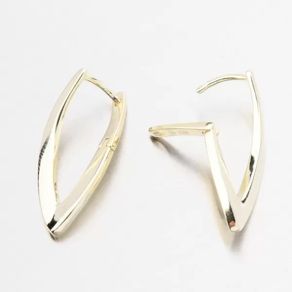 Zlákané strieborné náušnice PKL-2271