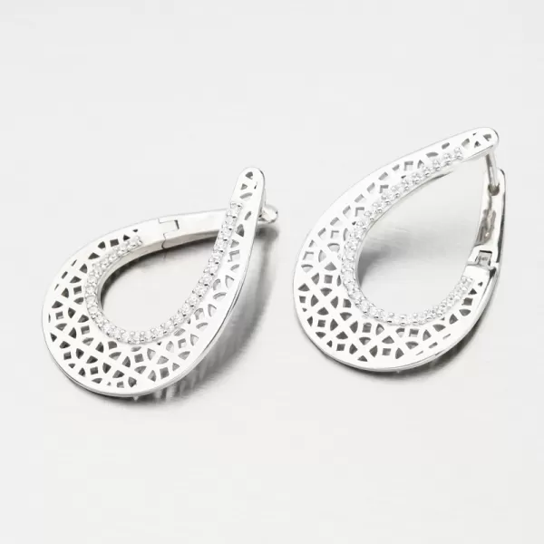 Náušnice so zirkónmi PKL-2214