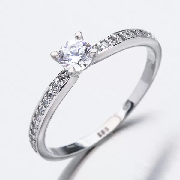 Zlatý prsteň so zirkónmi 51DZ-2523b-Zir