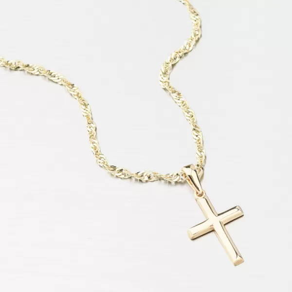 Zlatý kríž - Gold 585 GCA13-014