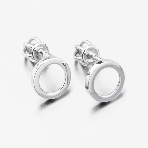 Kôstky z bieleho zlata 668P-120572