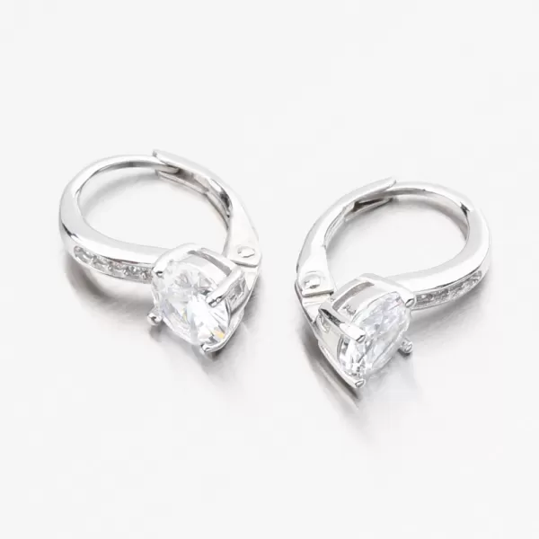 Strieborné náušnice so zirkónmi PKL-2278