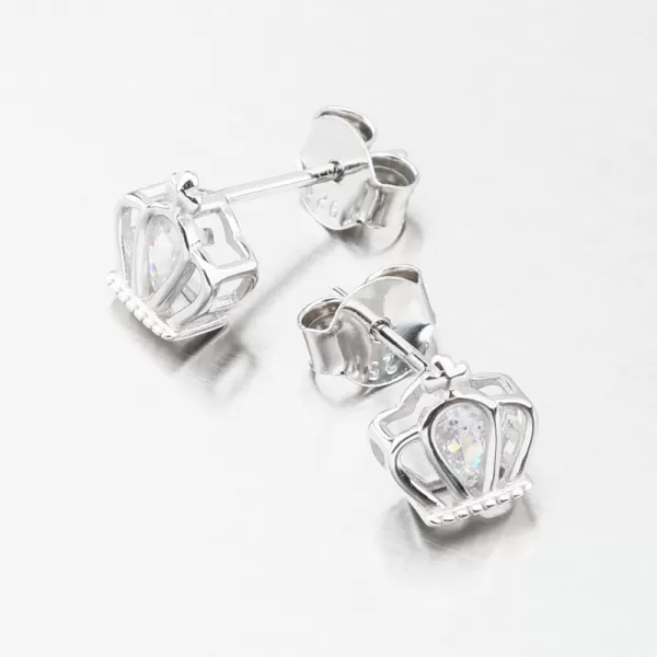 Strieborné náušnice kôstky UPST-12836