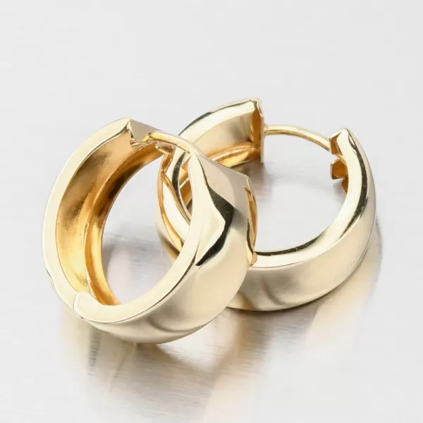 Obojstranné zlaté kruhy PKL22-045