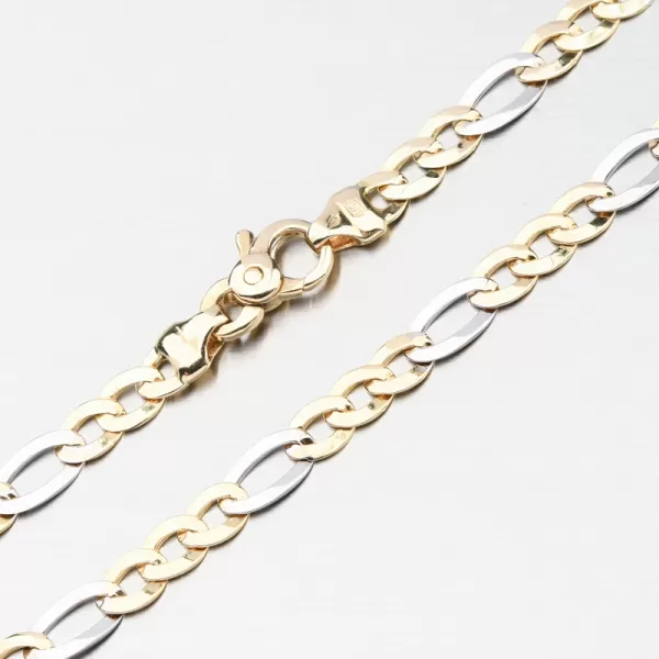 Zlatý náramok Figaro 3+1 PKL24-036