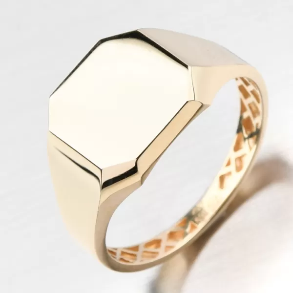 Pánsky zlatý prsteň 11R-350