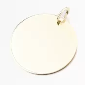 Zlatý okrúhly prívesok 53p-373-zl