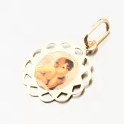 Zlatý prívesok anjel 13R-413