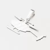 Strieborný prívesok vrtuľník PAMŠ-130663-Ag