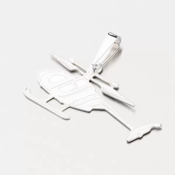 Strieborný prívesok vrtuľník PAMŠ-130663-Ag