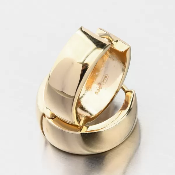 Obojstranné zlaté kruhy PKL22-045