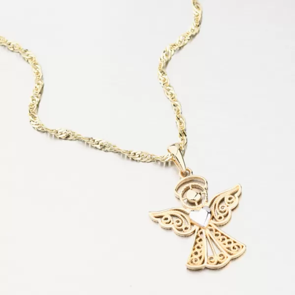 Zlatý prívesok anjel GCA13-020