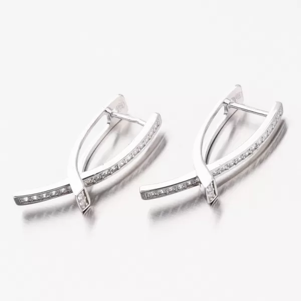 Náušnice so zirkónmi PKL-2208