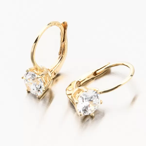 Náušnice pre ženy so zirkónom 663P-120653