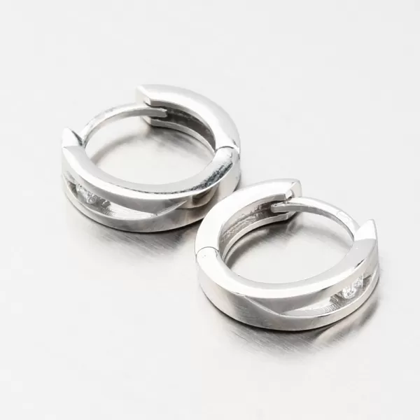 Zlaté krúžky so zirkónom DZ2023-B-ZIR