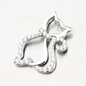 Strieborný prívesok mačka PKL-3130