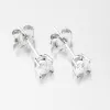 Strieborné náušnice kôstky so zirkónom UPST-121671