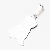 Strieborný prívesok pes PAMŠ-130446-Ag