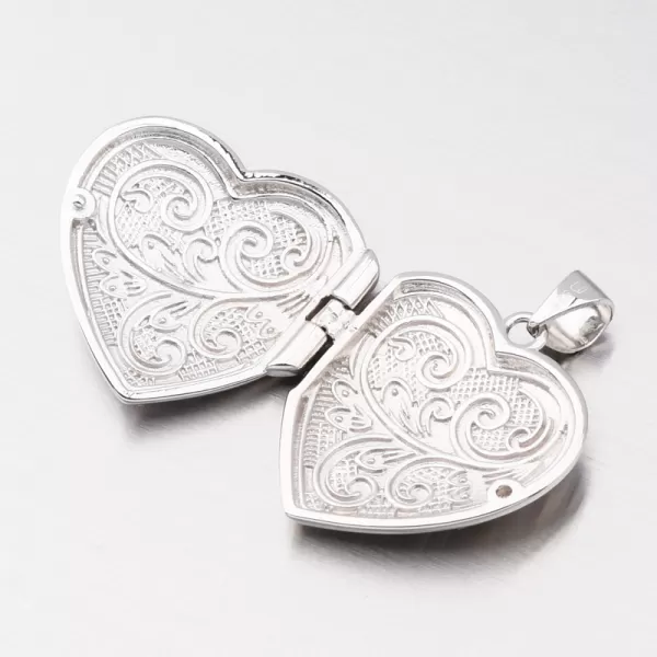 Striebro Pendant Heart HRST-13739