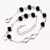 Strieborný náramok nekonečno PKL-4009