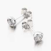 Kôstky z bieleho zlata 148P-121808