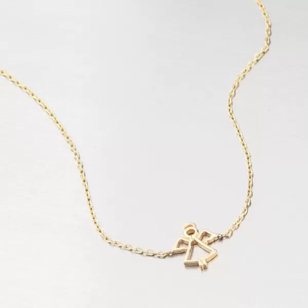 Zlatý náramok s anjelom GCA14-002