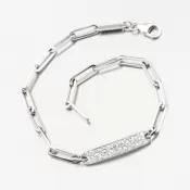 Náramok so zirkónmi DZF5765-B-ZIR