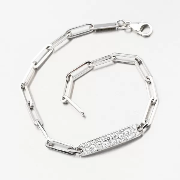 Náramok so zirkónmi DZF5765-B-ZIR