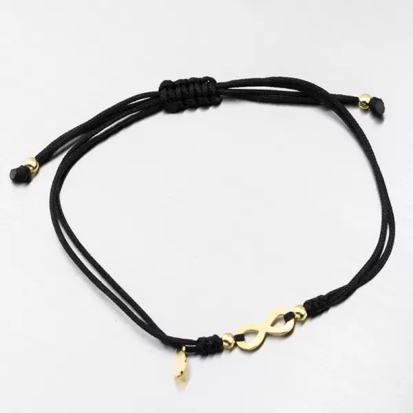 Strieborný náramok s náramkom BST-14729-G